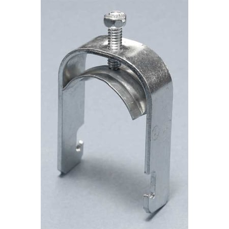 Conduit Clamp, 3/4 In EMT, Silver MPN:SCH12B