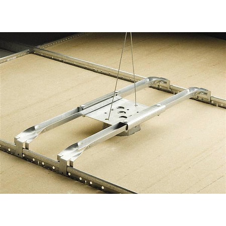 Electrical Box Hardware, 21.5 cu in, Ceiling Box Type, 2 Gangs, Pre-Galvanized Steel MPN:512HDFM35