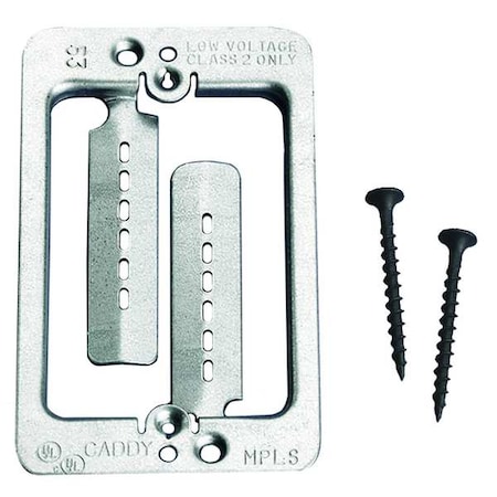 Communication Bracket, 1 Gang, Steel, - Box Type MPN:MPLS