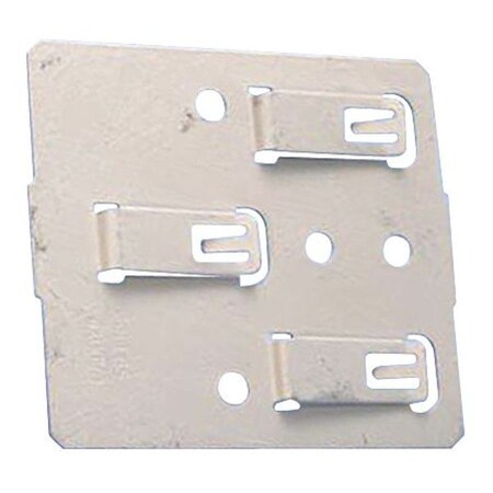 Multiple Conduit Mounting Plate, 812M Series Conduit Clips Use, Spring Steel, Caddy Armour MPN:SBT18