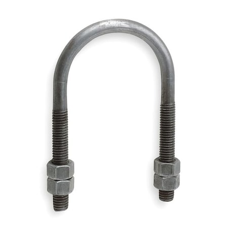 U Bolt w/ Nuts, 1/2 In, 435 lb Max Load MPN:150M0050PL