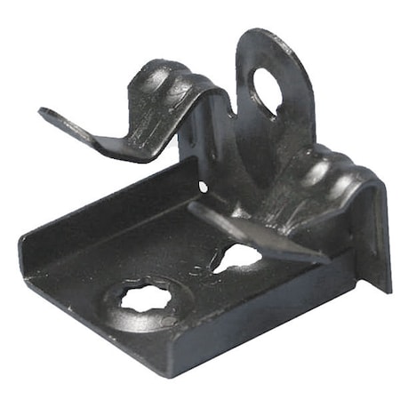 Flange Clip, Boxes and Fixtures Use, Spring Steel, Zinc Phosphate MPN:M24