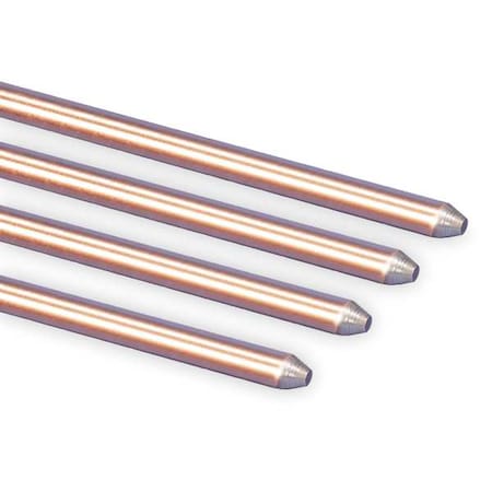 Ground Rod, Dia 5/8 In, 10 Ft. L MPN:615800