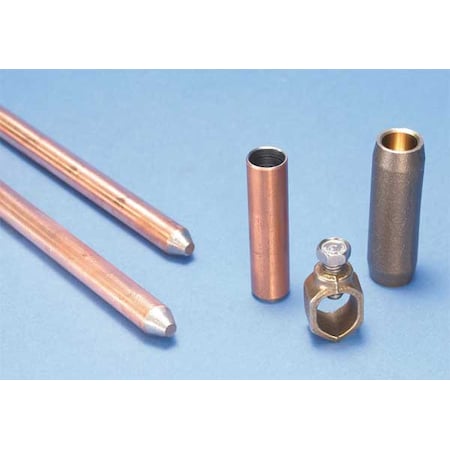 Ground Rod Kit, 5/8 In, 4 Ft. L MPN:CGE5CP