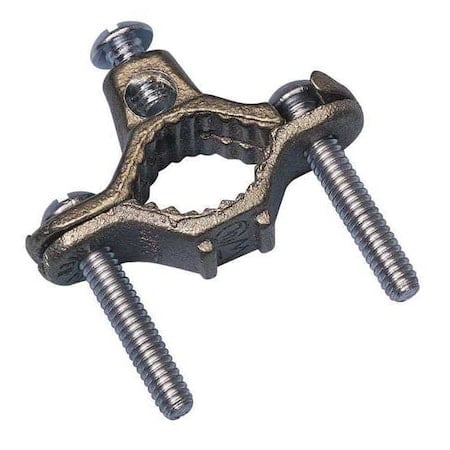 Pipe Clamp, Grounding, 1 1/4-2 In, Bronze MPN:CWP2JU