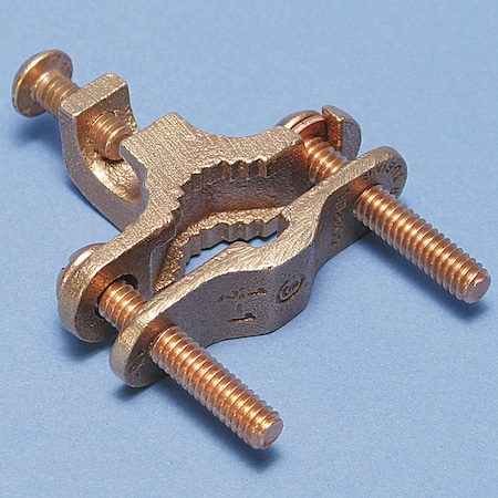 Ground Clamp, Perpendicular Burial, Bronze MPN:EK17