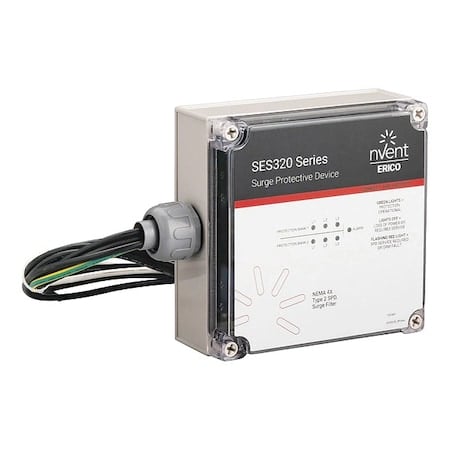 Surge Protection Device, 3 Phase, 277/480V, 3 Poles, 4 Wires MPN:SES320B480Y
