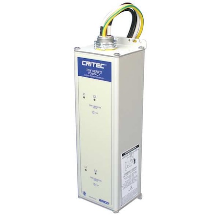 Surge Protection Device, 3 Phase, 277/480V, 4 Poles, 4 Wires + Ground MPN:TDX200C277/480