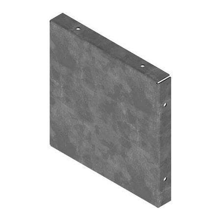 Wireway Closure Plate, 1 Type, NEMA 1 Rating, Steel, Galvanized MPN:F1010GCPNKGV