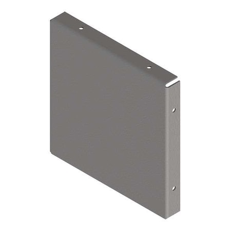 Wireway Closure Plate, 1 Type, NEMA 1 Rating, Steel, Painted MPN:F22GCPNK