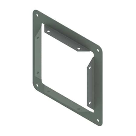 Wireway Panel Adapter, 1 Type, NEMA 1 Rating, Steel, Painted MPN:F22GPA