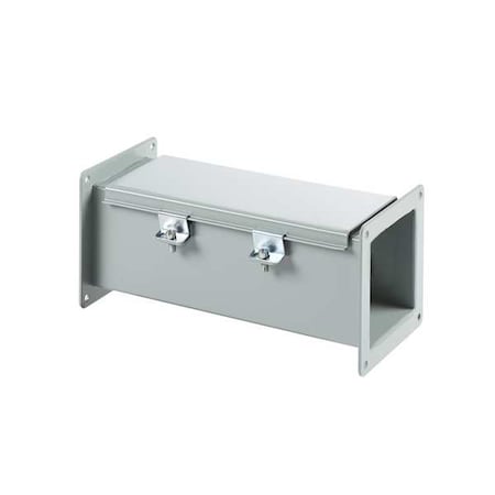 Straight Section Wireway, 12 Rating, Steel, Powder Coated MPN:F22W48