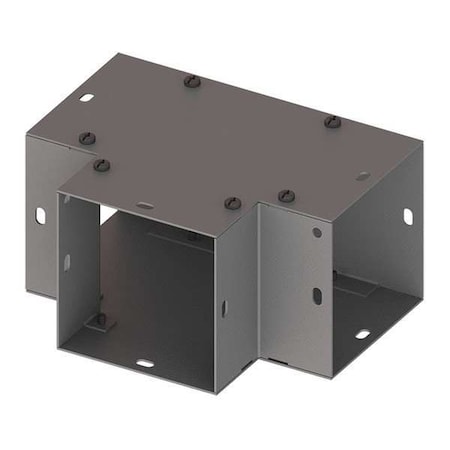 Wireway Tee, 1 Type, NEMA 1 Rating, Steel, Painted MPN:F44GT
