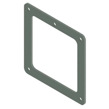 Wireway Box Connector, 12 Type, NEMA 12 Rating, Steel, Painted MPN:F44LB