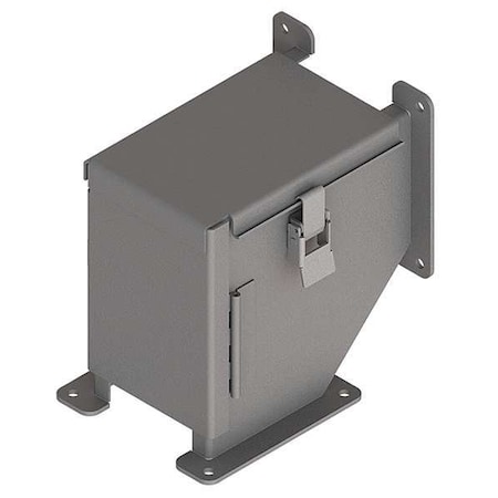 Wireway 90 Degree Elbow, 12 Type, NEMA 12 Rating, Steel, Painted MPN:F44LE9C