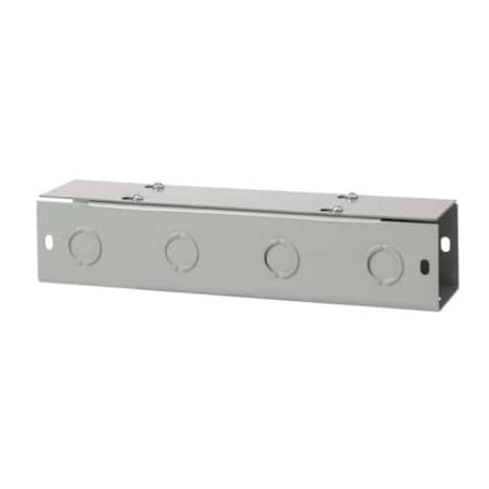Straight Section Wireway, 1 Rating, Steel, Powder Coated MPN:F44T160GVP