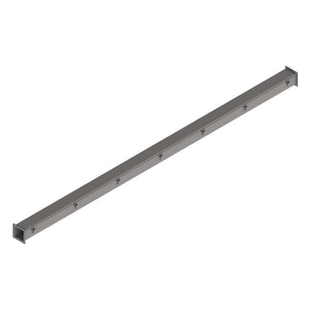 Straight Section Wireway, 12 Rating, Steel, Powder Coated MPN:F44W120