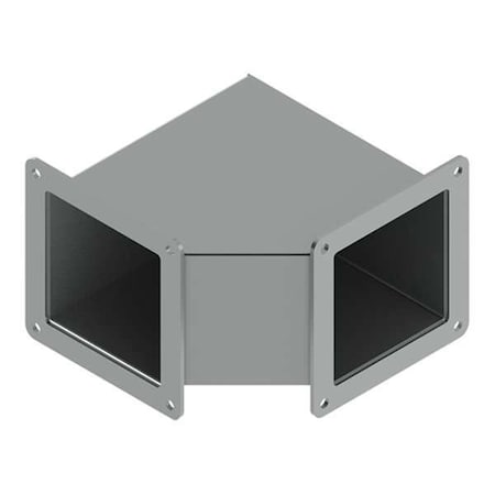 Wireway 90 Degree Elbow, 4X Type, NEMA 4X Rating, Stainless Steel, Unfinished MPN:F44WE90SS