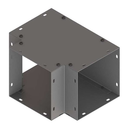 Wireway Tee, 1 Type, NEMA 1 Rating, Steel, Painted MPN:F66GT