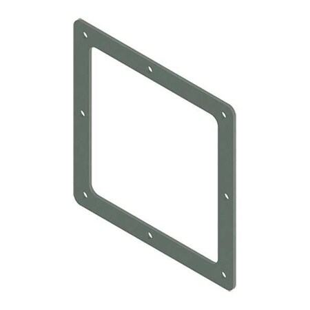 Wireway Box Connector, 12 Type, NEMA 12 Rating, Steel, Painted MPN:F66LB