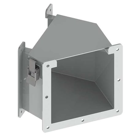 Wireway 45 Degree Elbow, 12 Type, NEMA 12 Rating, Steel, Painted MPN:F66LE45A