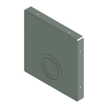 Wireway Closure Plate, 1 Type, NEMA 1 Rating, Steel, Painted MPN:F88GCP