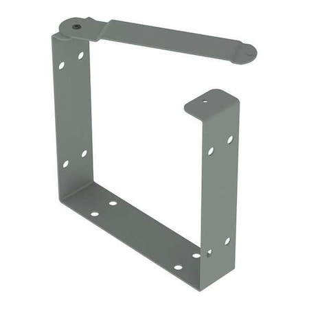 Wireway U-Connector, 1 Type, NEMA 1 Rating, Steel, Painted MPN:F88GUC