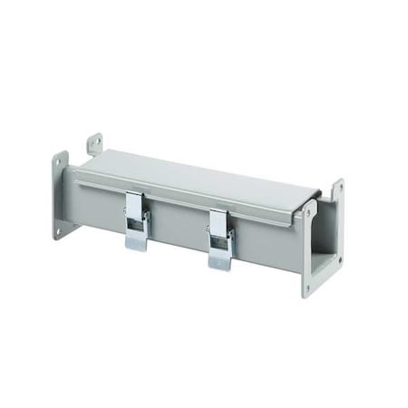Straight Section Wireway, 12 Rating, Steel, Powder Coated/Galvanized MPN:F88L12