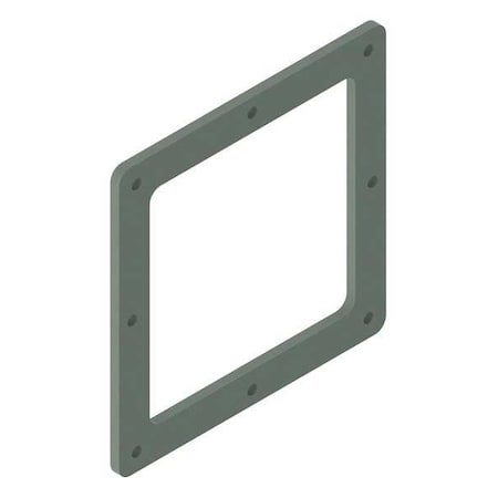 Wireway Closure Plate, 12 Type, NEMA 12 Rating, Steel, Painted MPN:F88LP
