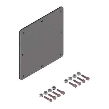 Wireway Closure Plate, 12 Type, NEMA 12 Rating, Steel, ANSI 61 Polyester Powder MPN:F88WP