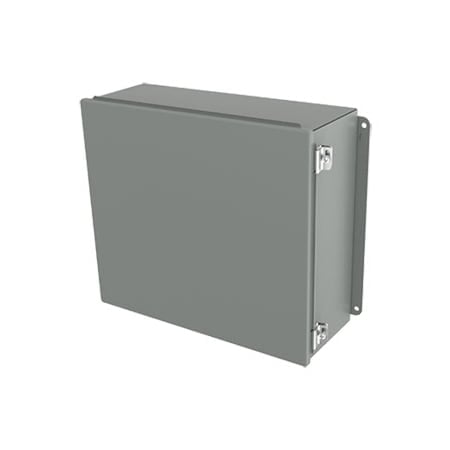 Continuous Hinge with Clamps CH, Type 12, 14.00x12.00x6.00, Gray, Stee MPN:A1412CHS