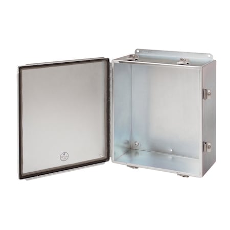 Continuous Hinge with Clamps, EMC, Type 12, 16.00x14.00x6.00, Steel MPN:A1614CHEMC