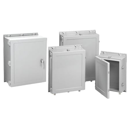 Hinge-Cover with 3-Point Latch or Quick-Release Latches, Type 4X, 20.1 MPN:A20H2006GQRLP