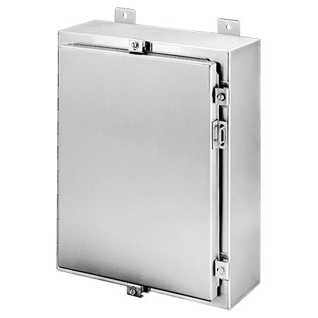 Continuous Hinge with Clamps, Type 4X, 20.00x20.00x6.00, SS Type 316L MPN:A20H2006SS6LP