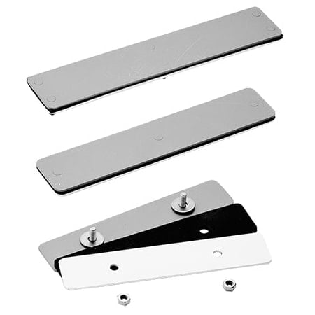 Blank Adapter Plates, Mild Steel, fits A22 Encl., Gray, Steel MPN:A22BAP