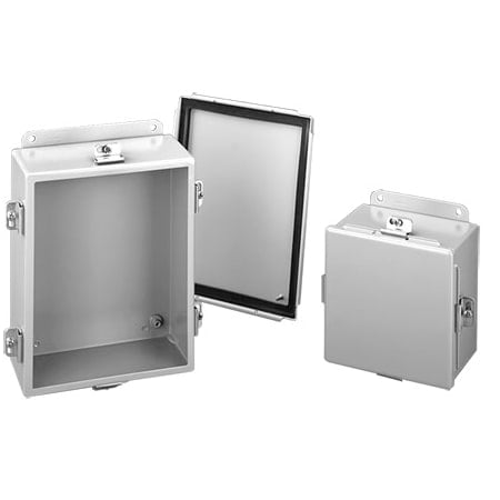 Clamp Cover, Type 4, 4.00x4.00x3.00, Gray, Steel MPN:A404NF