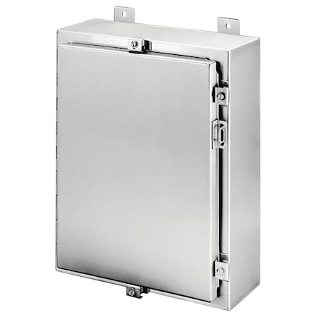 Continuous Hinge with Clamps, Type 4X, 48.00x36.00x8.00, SS Type 316L MPN:A48H3608SS6LP
