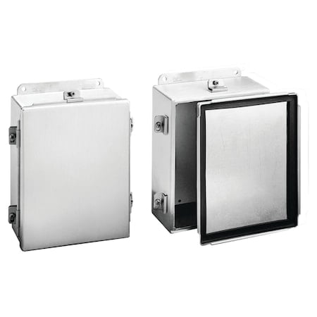 Clamp-Cover, Type 4X, 6.00x6.00x4.00, Aluminum MPN:A606NFAL
