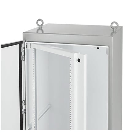 Swing-Out Rack Mounting Frames, fits 72.06x30.06, White, Steel MPN:A7230SOF19