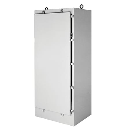 Free-Stand, Type 4, 72.06x31.06x24.06, Gray, Steel MPN:A72H3124FS
