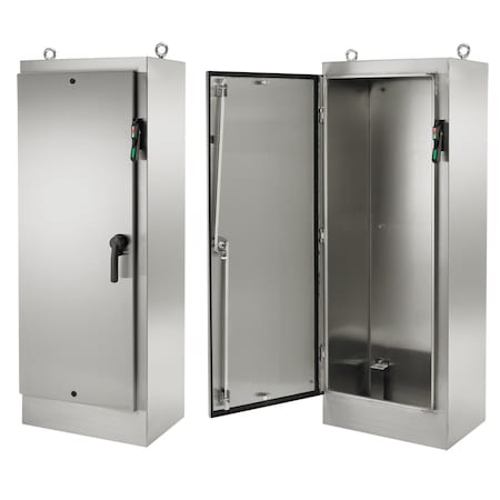 General Purpose Single-Door Free-Stand Disconnect, Type 4X, 72.13x26.5 MPN:A72HXS2718SSLPQT