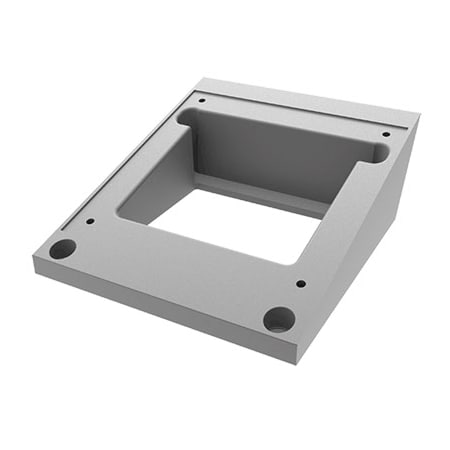 Angle Adapter, fits 8x8 Pedestal, Aluminum MPN:AAA1588