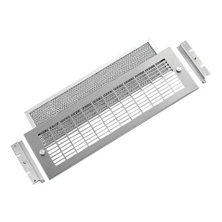 Exhaust Grilles and Replacement Filters, fits Blower/ExGr, Aluminum MPN:AFLTR275AL