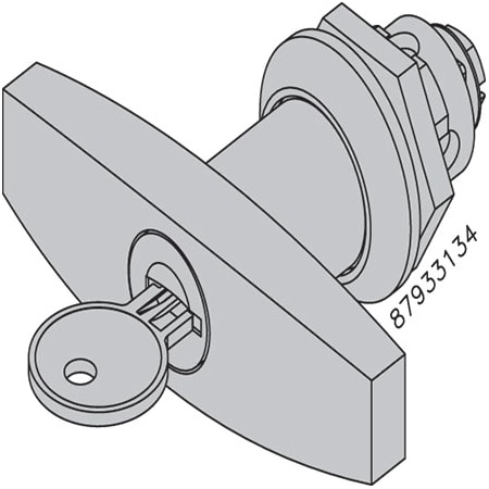Locking T Handle, Steel MPN:ALTC3R
