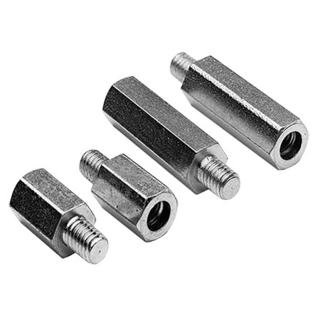 Threaded Panel Extenders, No 10-32x1.00, Steel MPN:APE100