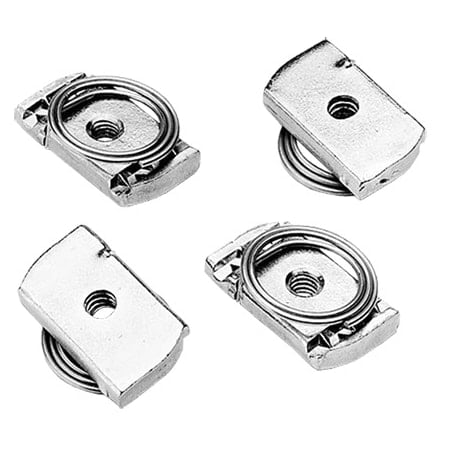 Clamping Nut Package, No 10-32, Steel MPN:APS1032CN