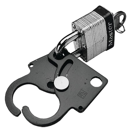 Dual-Access Safety Lockouts, Red, Steel MPN:ASLDA