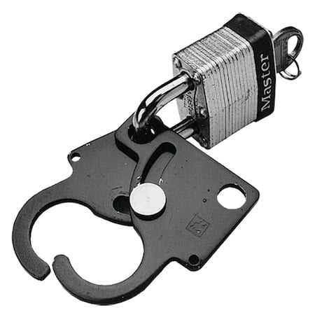 Dual-Access Safety Lockouts, Red, Steel MPN:ASLDAC