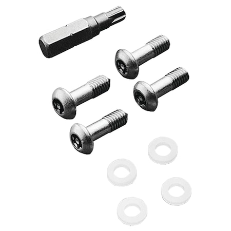 Tamper-Resistant Screws, No 10-32, Stainless Steel MPN:ATRSK