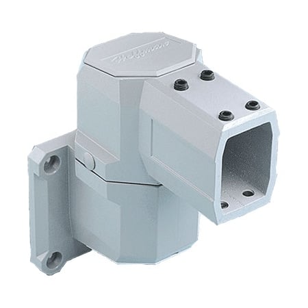 COMPACT Series 2 Wall Joint (Horizontal), fits 45x60mm, Lt Gray, Alumi MPN:CCS2WJHLG